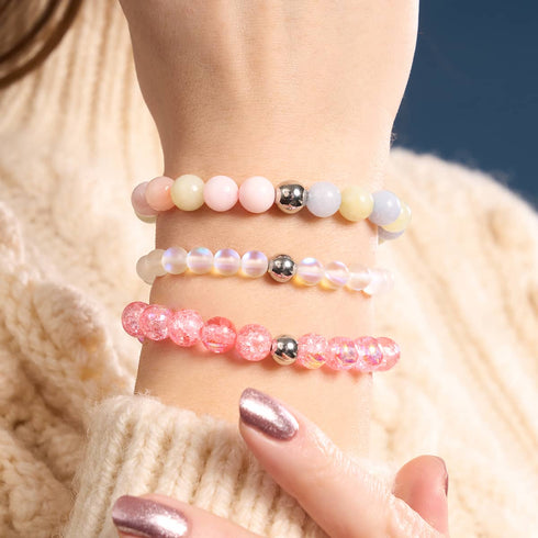 Morganit Edelstein Armband